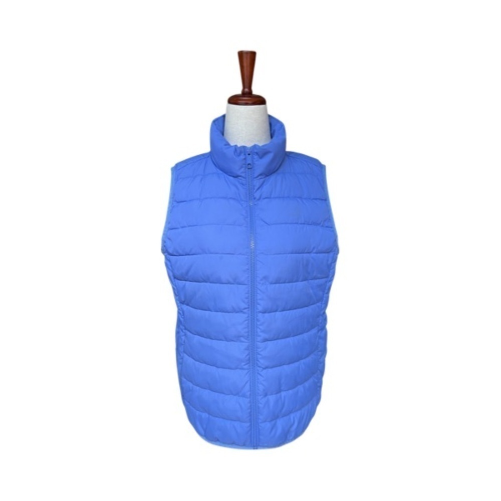 J. Crew Women’s Periwinkle Puffer Vest Size Medium
